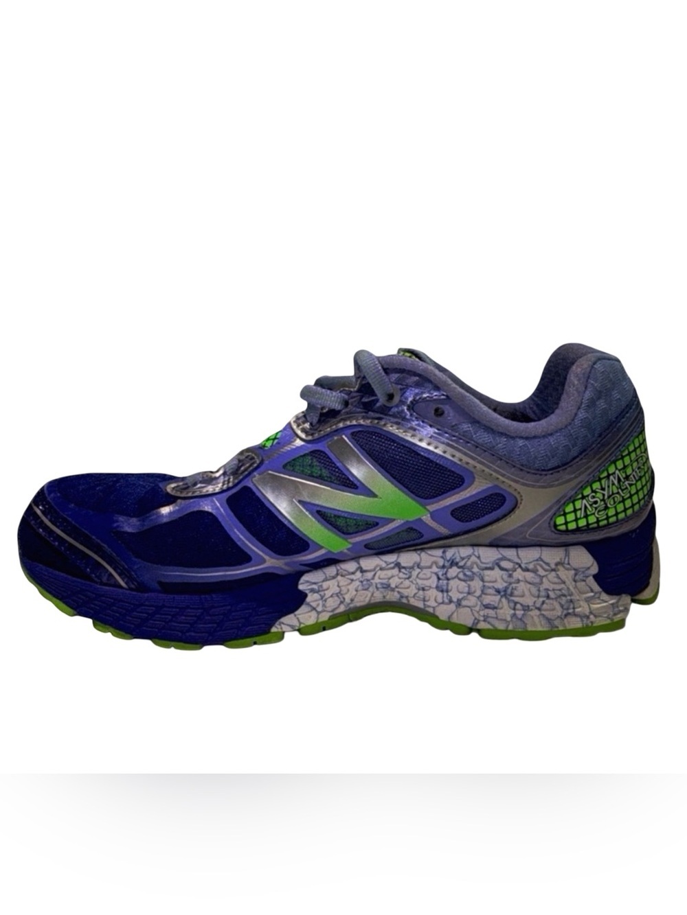 New Balance 860 Women's Stability Running Sneakers | Blue & Neon Green | 9.5